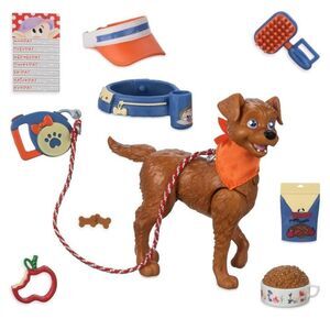Snow White Brown Dog Toy Set